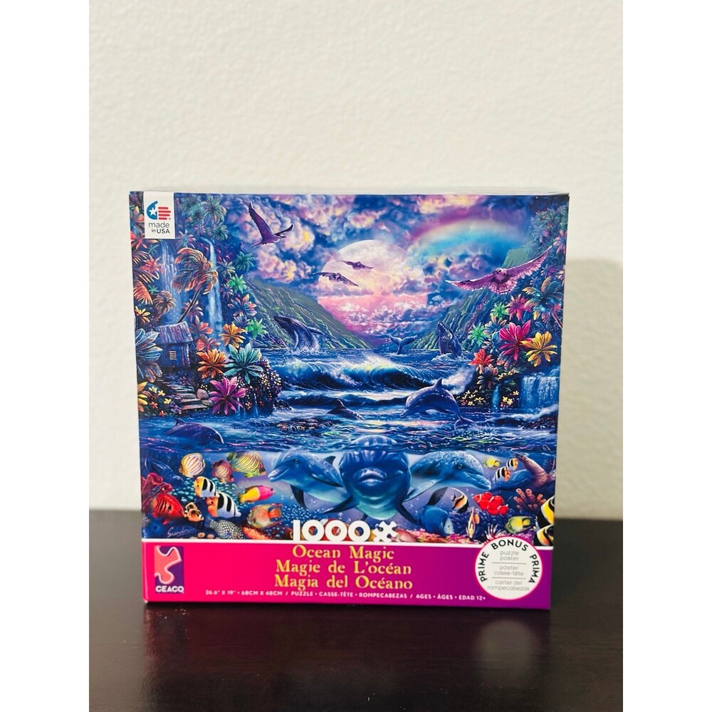 Ceaco Ocean Magic Treasures of the Sea 1000-Piece Jigsaw Puzzle by Steve Sundram